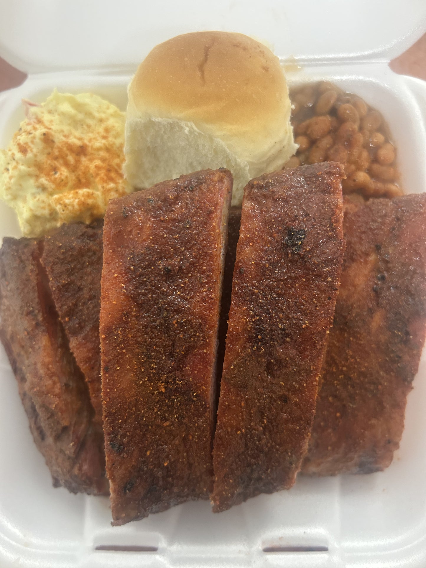 3  Smoked Rib Slabs Special