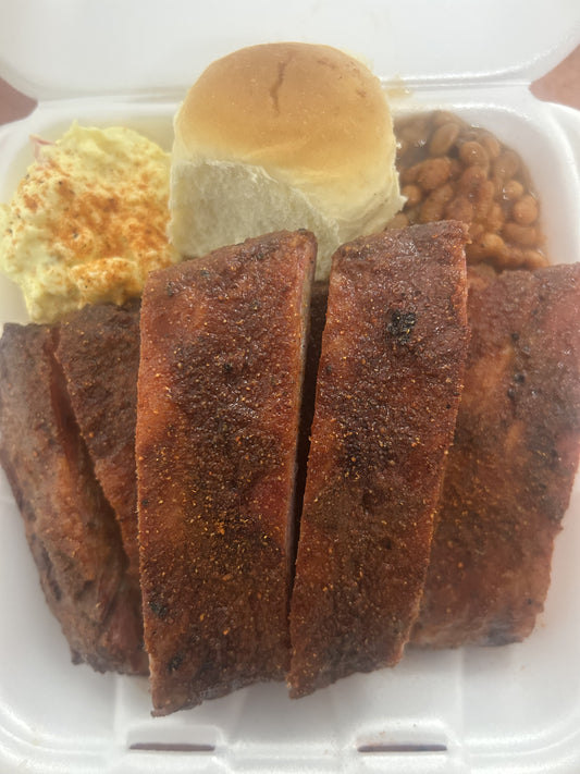 3  Smoked Rib Slabs Special
